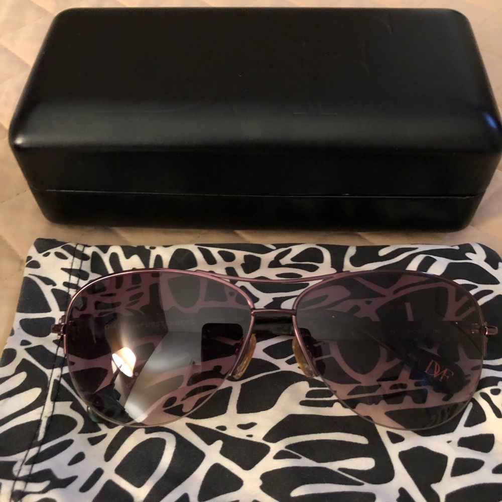 Diane Von Furstenberg unisex sunglasses